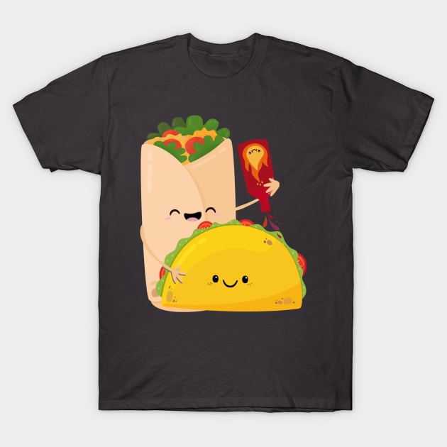 Taco Errryday T-Shirt by FunUsualSuspects